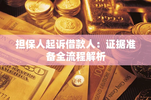 北京担保人起诉借款人：证据准备全流程解析
