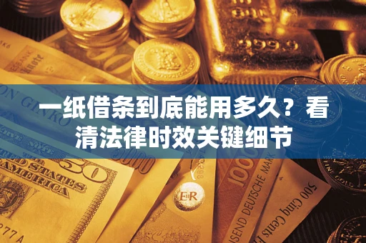 北京一纸借条到底能用多久？看清法律时效关键细节