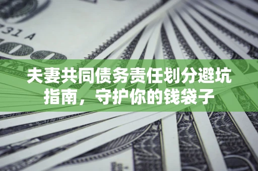 北京夫妻共同债务责任划分避坑指南，守护你的钱袋子