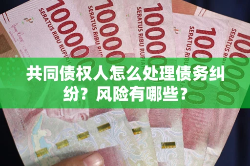 北京共同债权人怎么处理债务纠纷？风险有哪些？